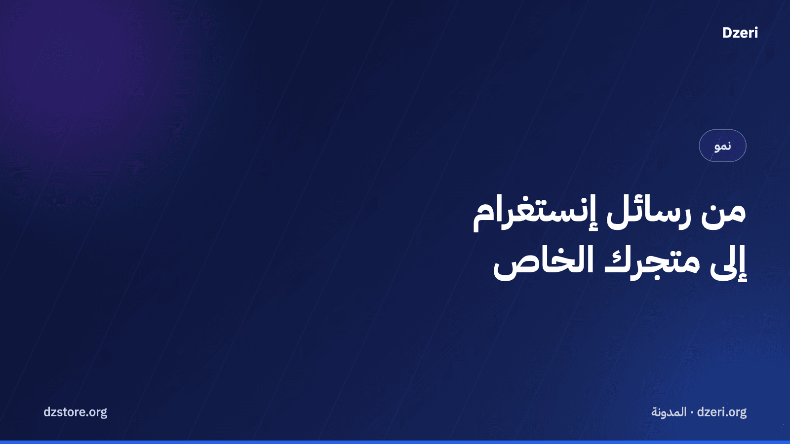 من رسائل إنستغرام إلى متجرك الخاص: ترقية البائع الناجح