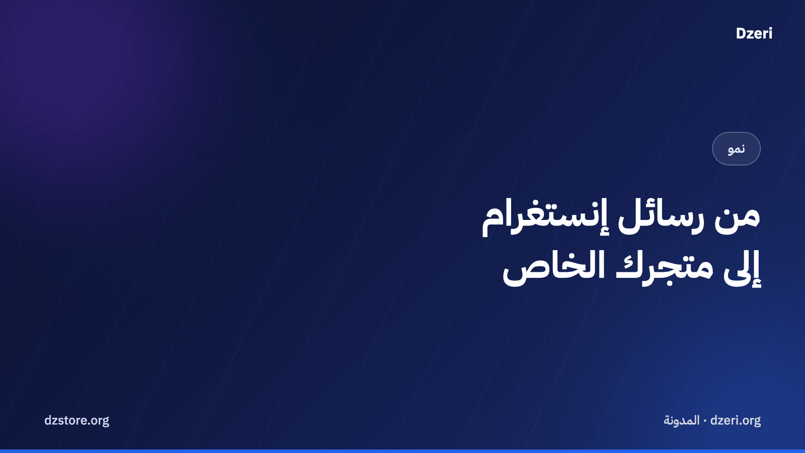 من رسائل إنستغرام إلى متجرك الخاص: ترقية البائع الناجح